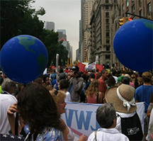 Takin' It to the Streets for Climate Change